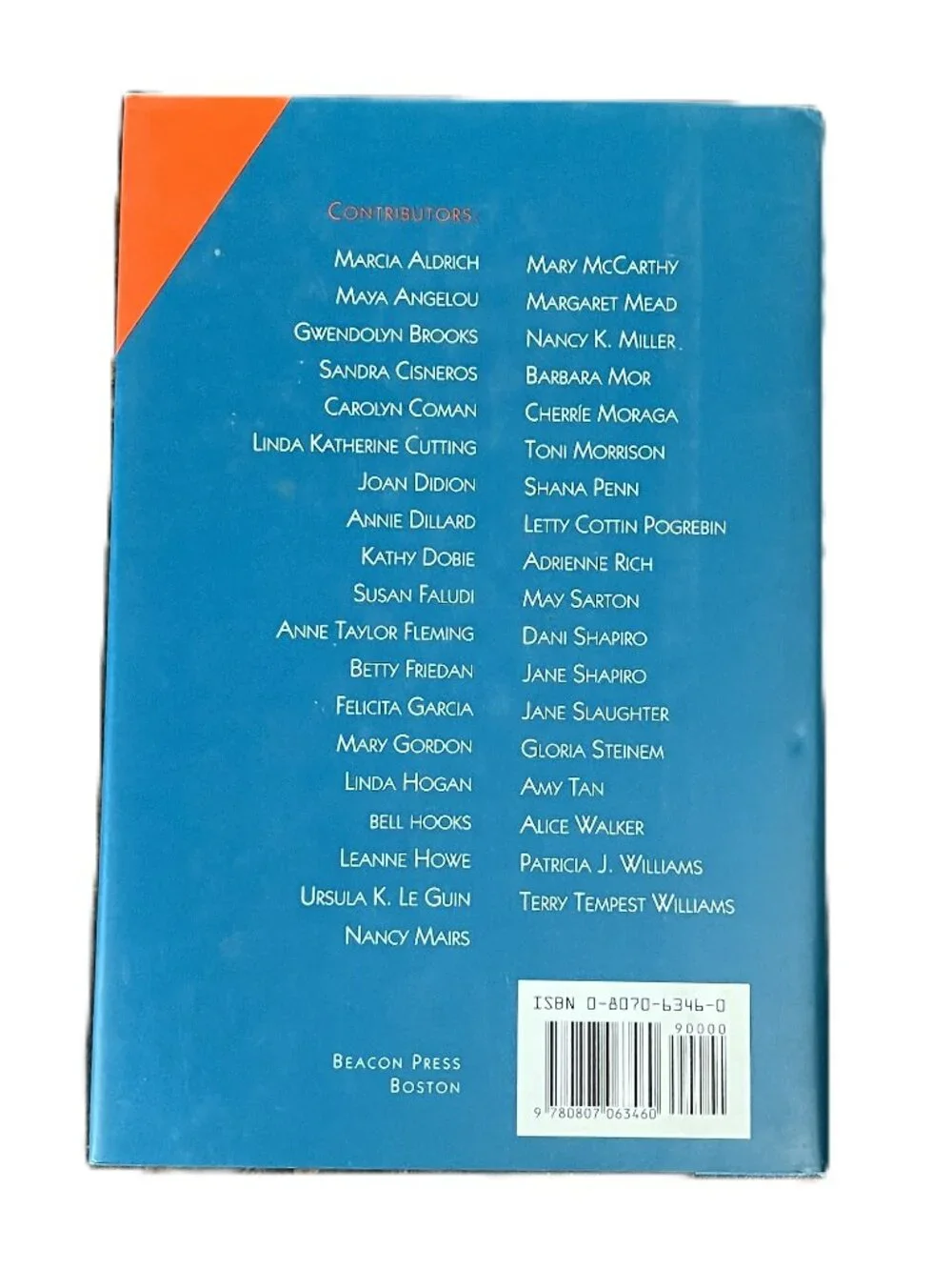 The Beacon Book of Essays by Contemporary American Women, Edited by Wendy Martin